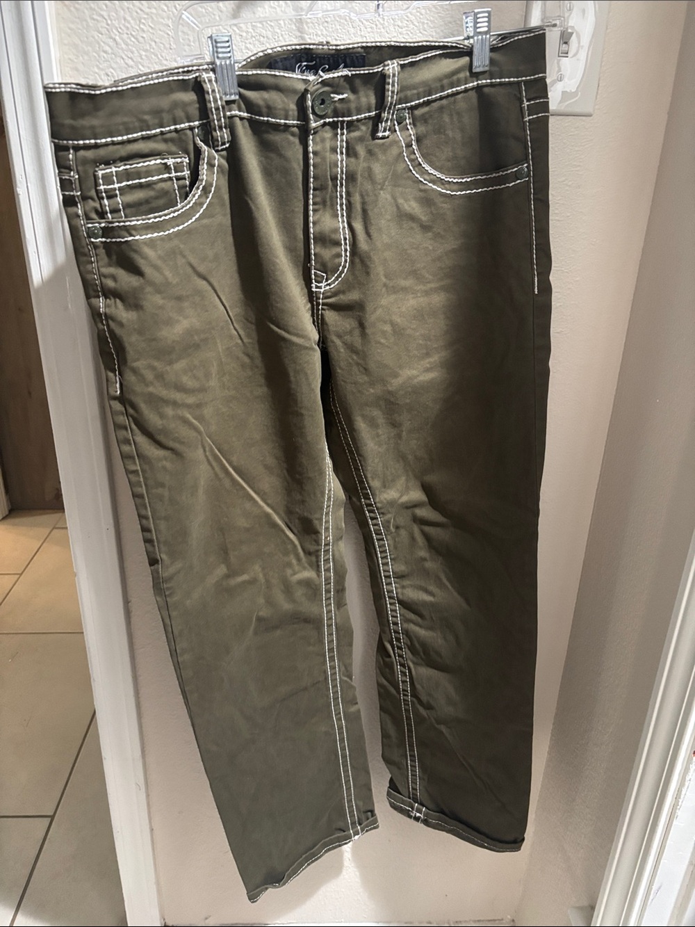 True Luck Green Jeans 34/32
